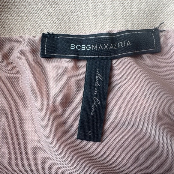 BCBG Rose Gold Sequin Mini Skirt - Picture 3 of 6